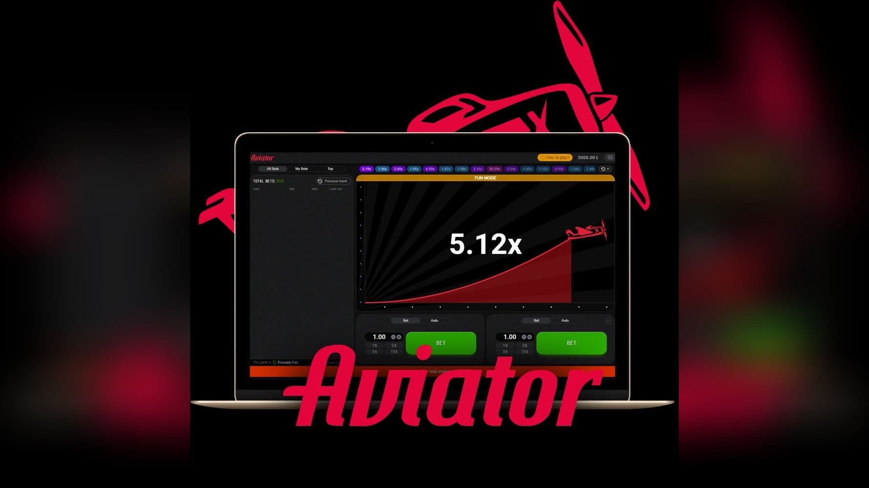 How to play the Aviator game